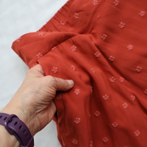 Dark orange Torrid high waisted A-Line Skirt - Size 0 - NWT - Picture 8 of 12